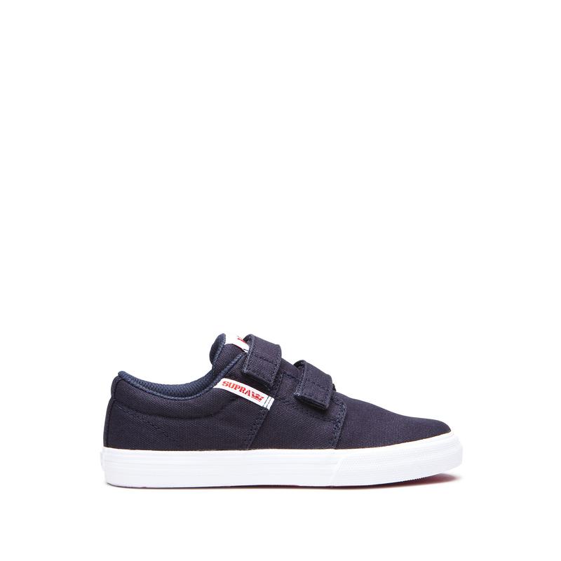 Supra STACKS II V Sneaker Low Kinder Navy Online Bestellen OQPHS5312